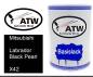 Preview: Mitsubishi, Labrador Black Pearl, X42: 500ml Lackdose, von ATW Autoteile West.